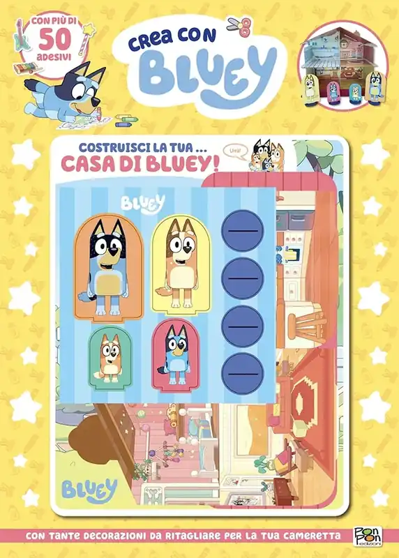 Prezzo Di Fabbrica Bluey. Crea con Bluey. Costruisci la tua...casa di Bluey!