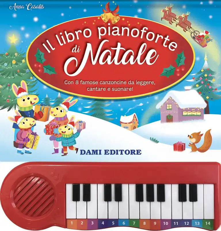 Pagamento Sicuro Il libro pianoforte di Natale Con 8 famose canzoncine da leggere, cantare e suonare!