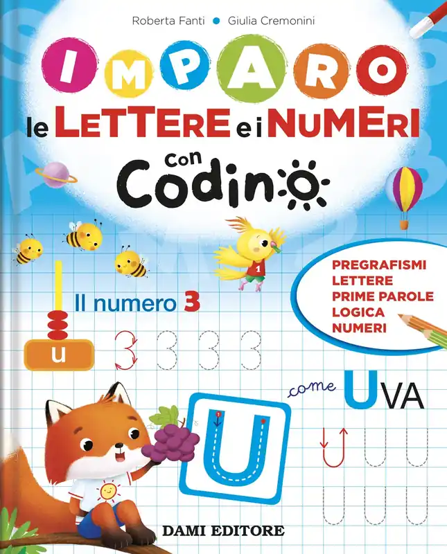 Imparo le lettere e i numeri con Codino Novità