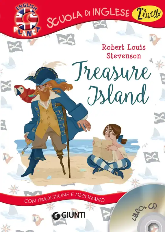 Novità Treasure Island + CD Con traduzione e dizionario