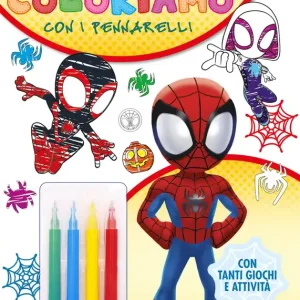 Coloriamo con i pennarelli - Spidey e i suoi fantastici amici Con tanti giochi e attività Sconto