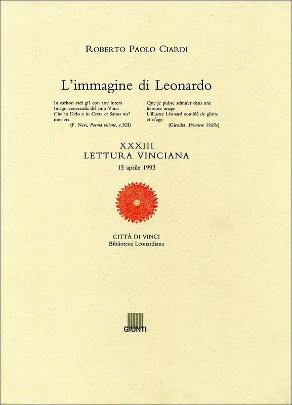 L‘immagine di Leonardo Letture vinciane - XXXIII Professionale