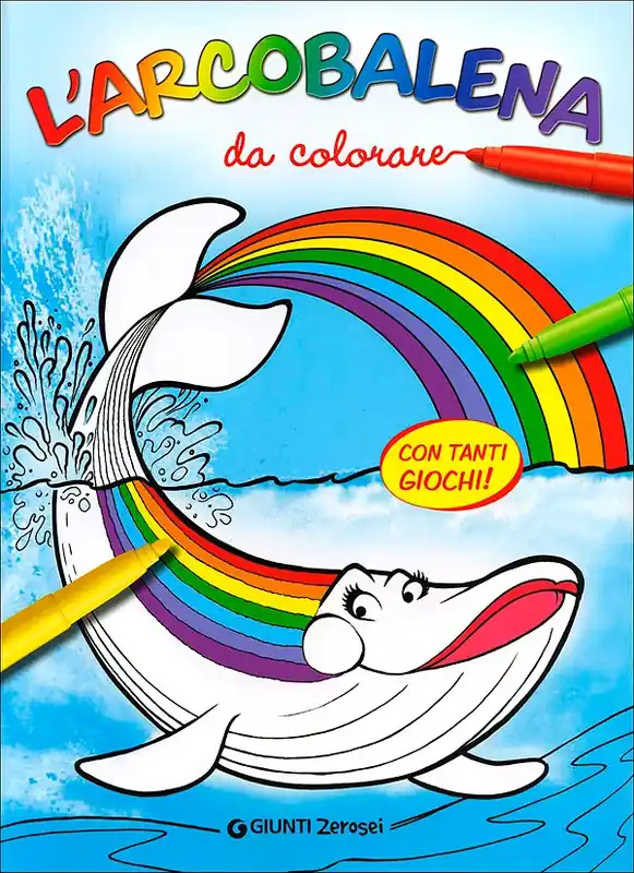 Bestseller L‘Arcobalena da colorare Con tanti giochi!