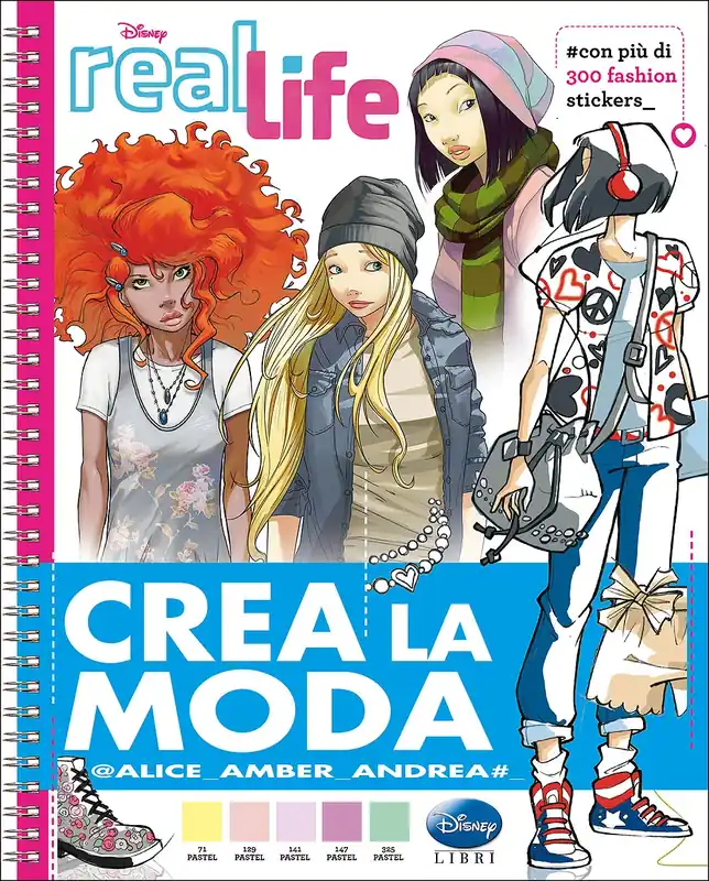 Economico Real Life - Crea la moda Alice, Amber, Andrea - Con più di 300 fashion stickers