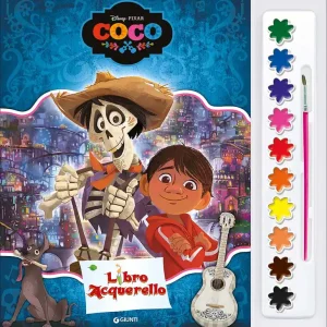 Ultimissimo Modello Libro Acquerello - Coco Contiene 10 acquerelli e un pennello