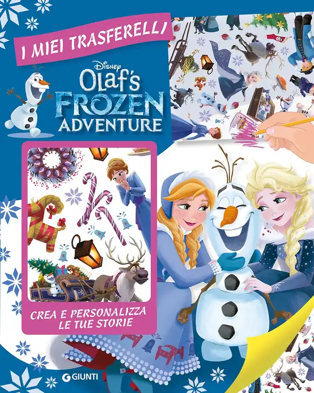 I miei trasferelli - Olaf‘s Frozen Adventure Crea e personalizza le tue storie Ultima Occasione