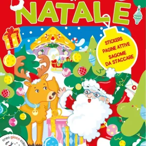 Superalbum di Natale Stickers, pagine attive, sagome da staccare Miglior Prezzo