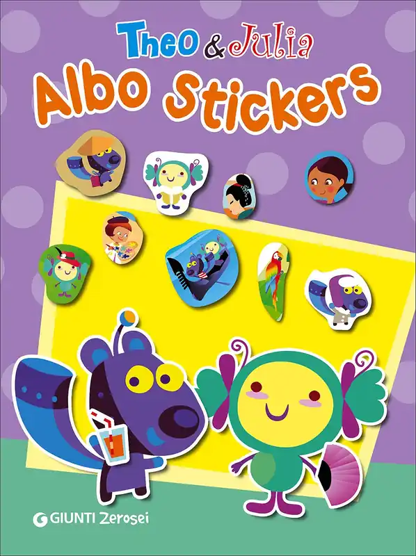 Theo & Julia - Albo Stickers Occasione Imperdibile