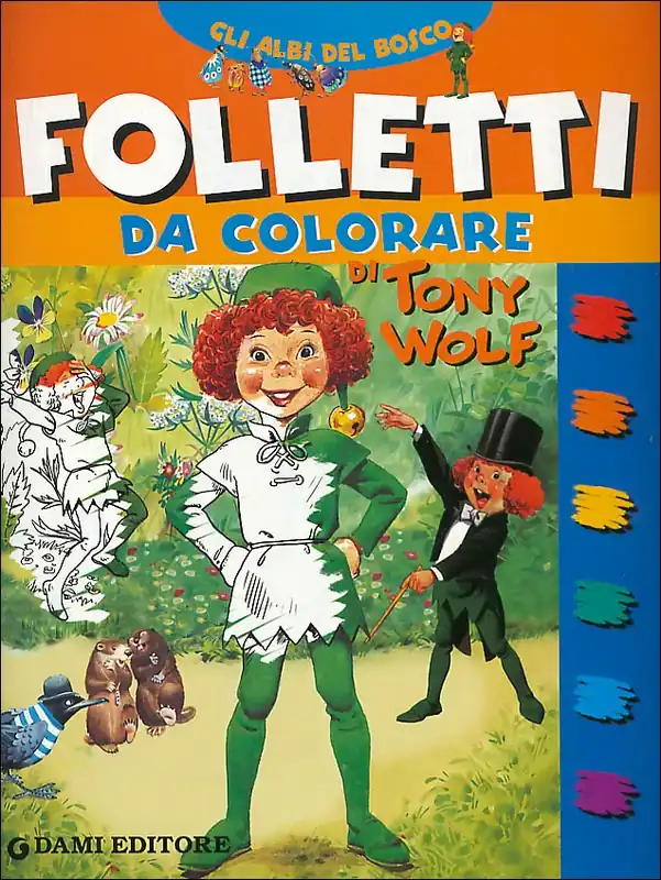 Folletti da colorare di Tony Wolf Novità