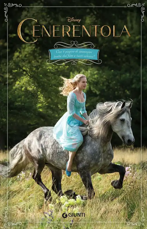 Junior Novel - Cenerentola Con 8 pagine di immagini tratte dal film e tanti adesivi! Subito Disponibile