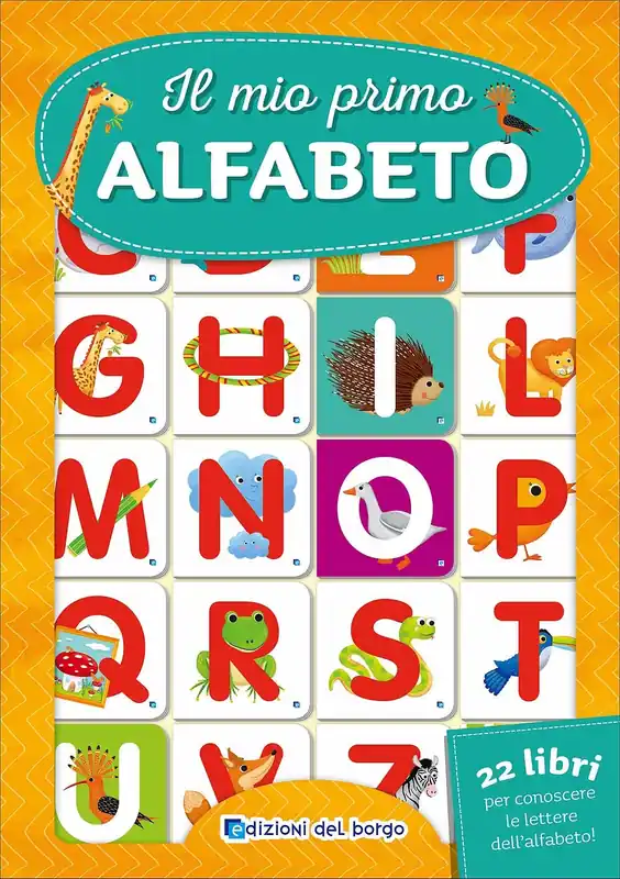 Ordina Subito Il mio primo Alfabeto 22 libri per conoscere le lettere dell‘alfabeto!