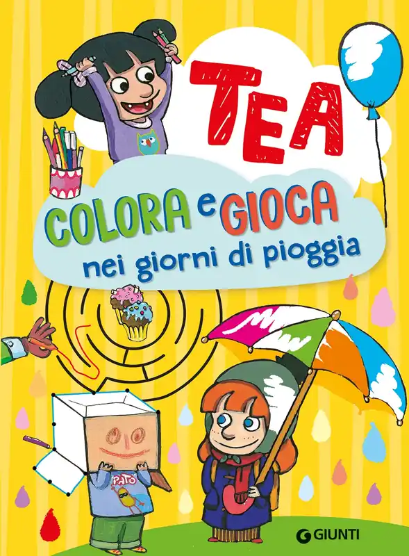 Tea. Colora e gioca nei giorni di pioggia Nuovo Arrivo