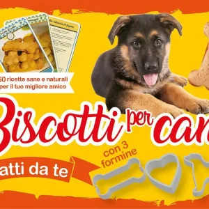 Biscotti per cani fatti da te 50 ricette sane e naturali per il tuo migliore amico - Con 3 formine Pagamento Sicuro