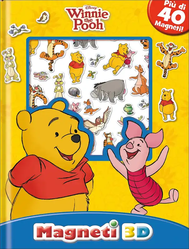 Magneti 3D - Winnie the Pooh Più di 40 magneti! Acquista Ora