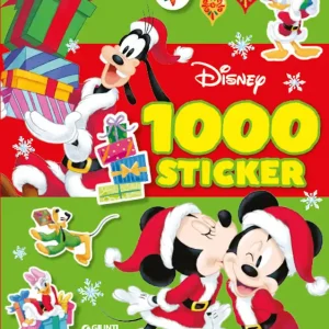 1000 Sticker Natale Disney Tanti giochi e attività Nuova Collezione
