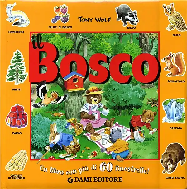 Offerta Lampo Il Bosco Un libro con più di 60 finestrelle!