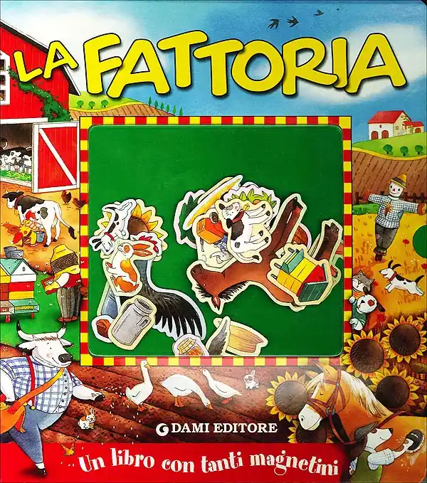 Prezzo Di Fabbrica La Fattoria Un libro con tanti magnetini