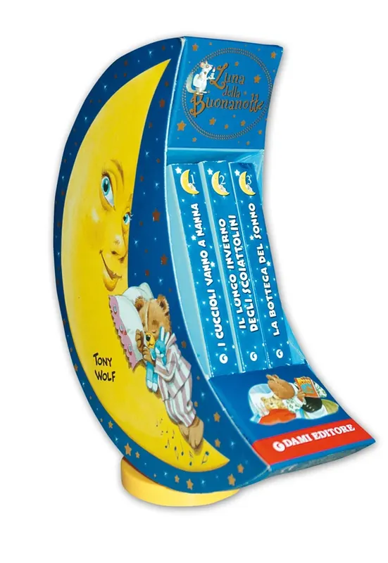 Super Prezzo Luna della Buonanotte Con 3 libriccini I cuccioli vanno a nanna; Il lungo inverno degli scoiattolini; La bottega del sonno
