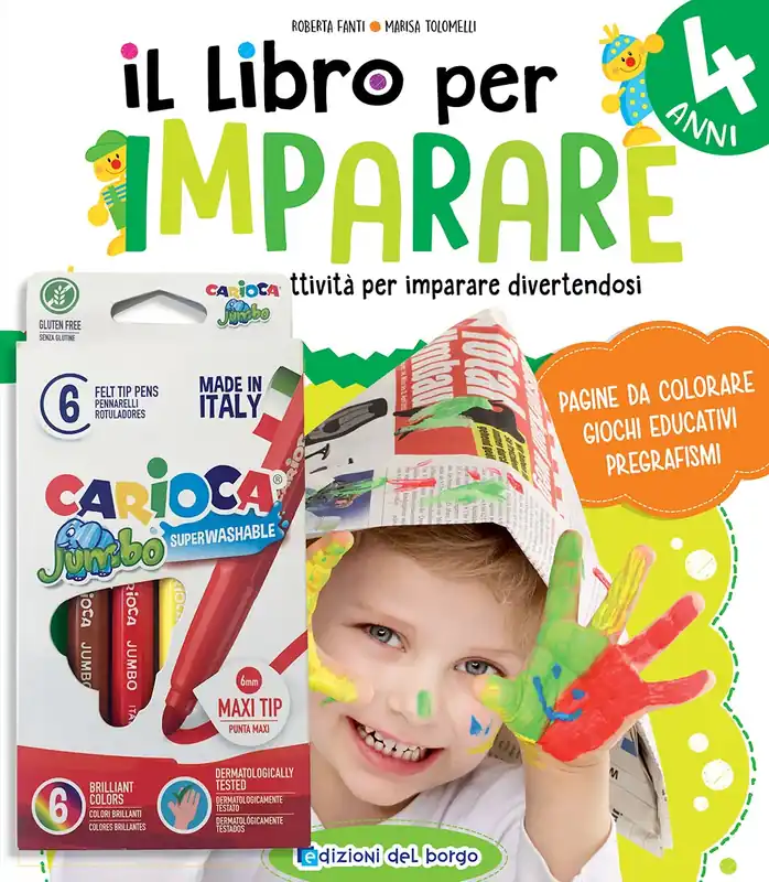 Il libro per imparare 4 anni Tanti giochi per imparare divertendosi Acquista Ora