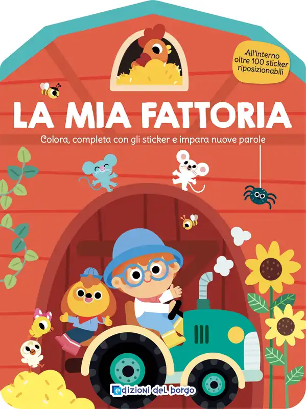 La mia fattoria Colora, completa con gli sticker e impara nuove parole Novità