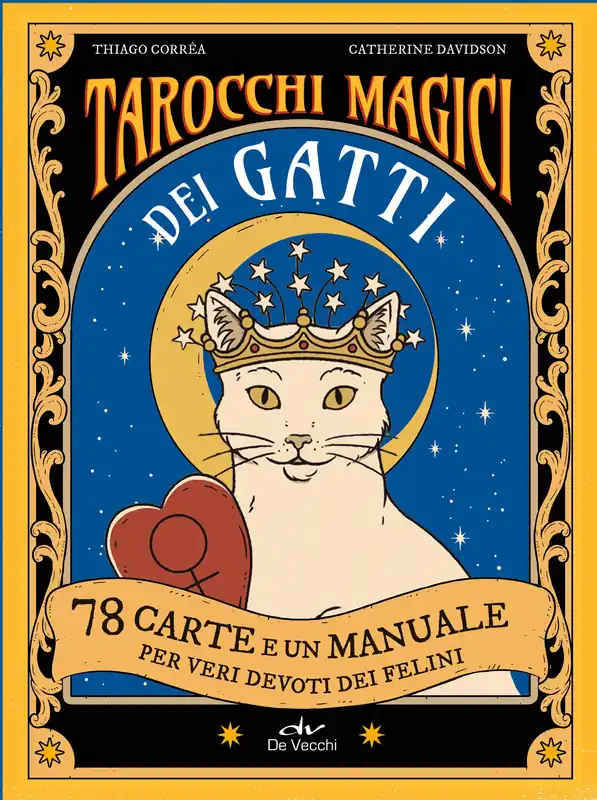 Tarocchi magici dei gatti 78 carte e un manuale per veri devoti dei felini Esclusivo