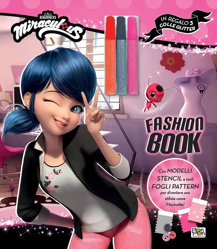 Prezzo Basso Miraculous. Fashion Book. Con 3 colle glitter