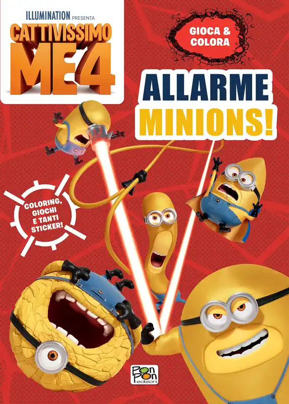 Cattivissimo Me 4. Gioca & Colora. Allarme Minions! Compra Oggi Stesso