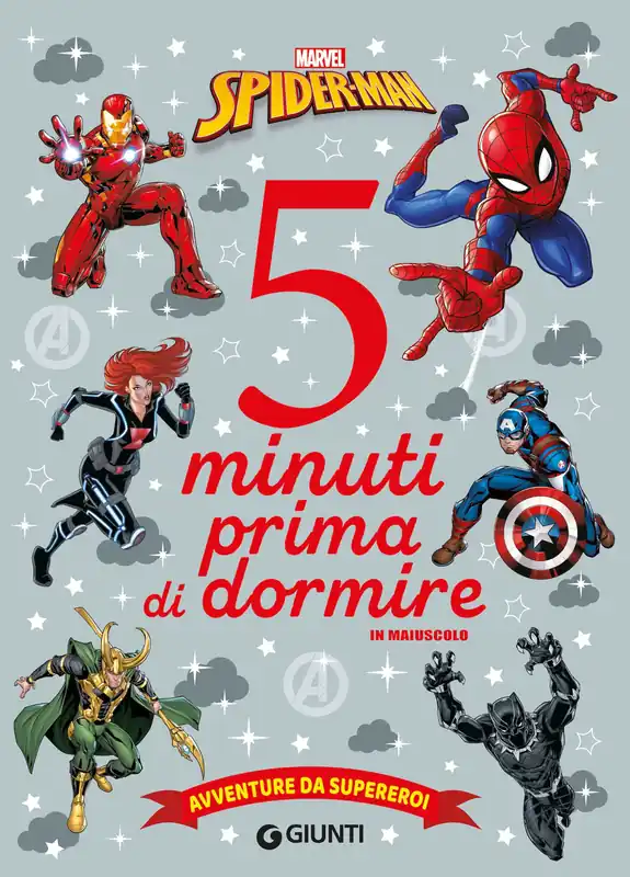 Spedito Oggi Avventure da supereroi Spider-man - 5 Minuti prima di dormire In maiuscolo