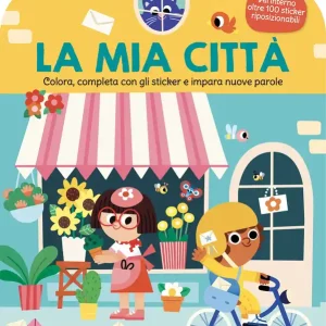 Spedizione Espresso La mia città Colora, completa con gli sticker e impara nuove parole