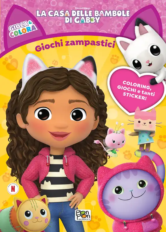 La Casa delle Bambole di Gabby. Gioca & Colora. Giochi zampastici Scelto Dai Clienti