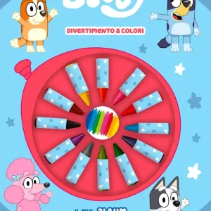 Bluey. Il mio album pastello. Divertimento a colori Professionale