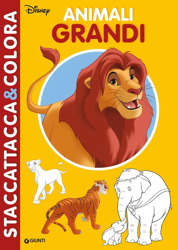 Professionale Animali grandi Staccattacca&colora Il Re Leone