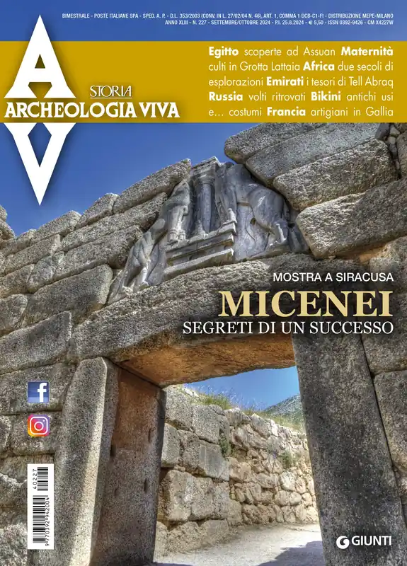 Archeologia Viva n. 227 - settembre/ottobre 2024 Compra Online