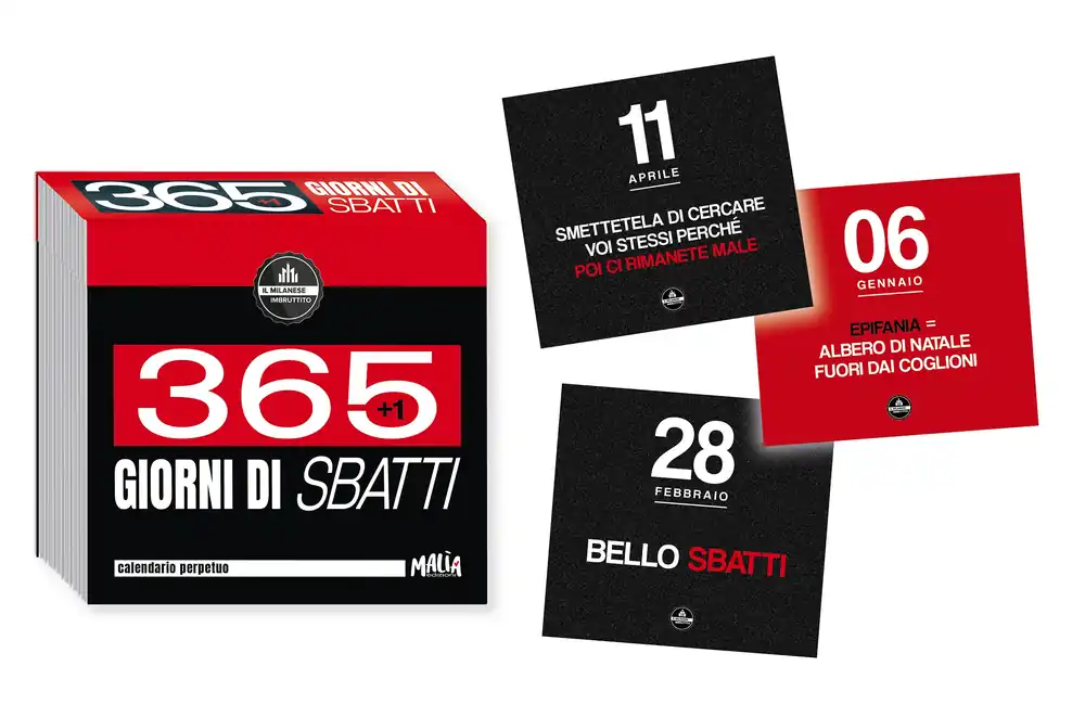 Il Milanese Imbruttito. Calendario a strappo. 365 (+1) giorni di sbatti Professionale