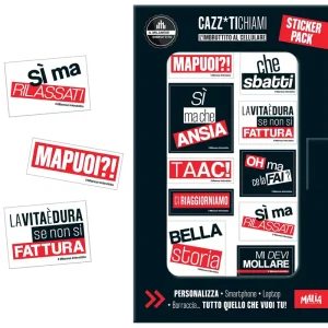 Affare Il Milanese Imbruttito. Sticker pack. Cazz* ti chiami - L‘Imbruttito al cellulare