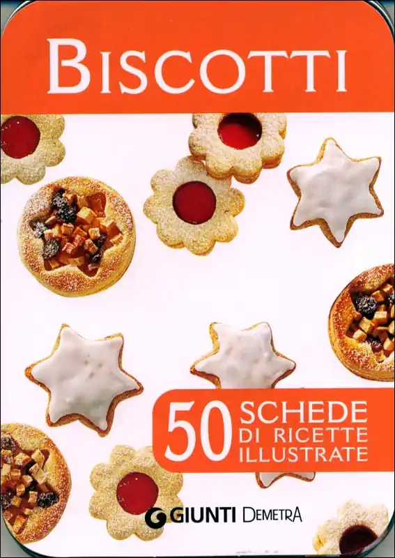 Esclusivo Biscotti 50 schede di ricette illustrate