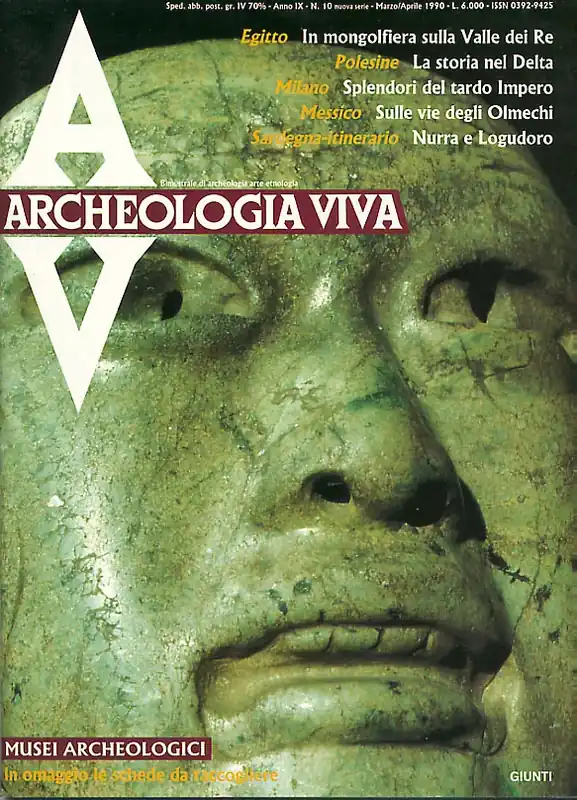 Archeologia Viva n. 10 - marzo/aprile 1990 Rivista bimestrale Acquista Ora