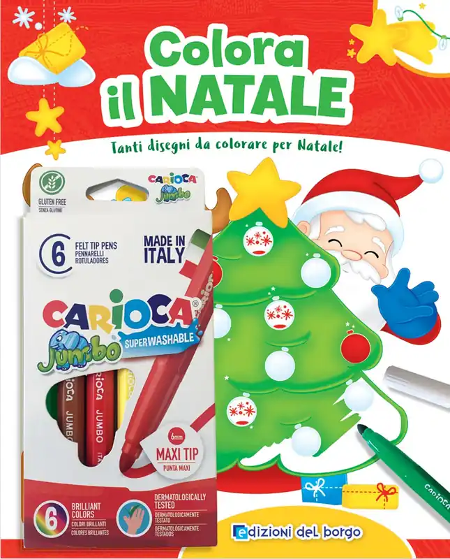 Colora il Natale Tanti disegni da colorare per Natale! Miglior Prezzo