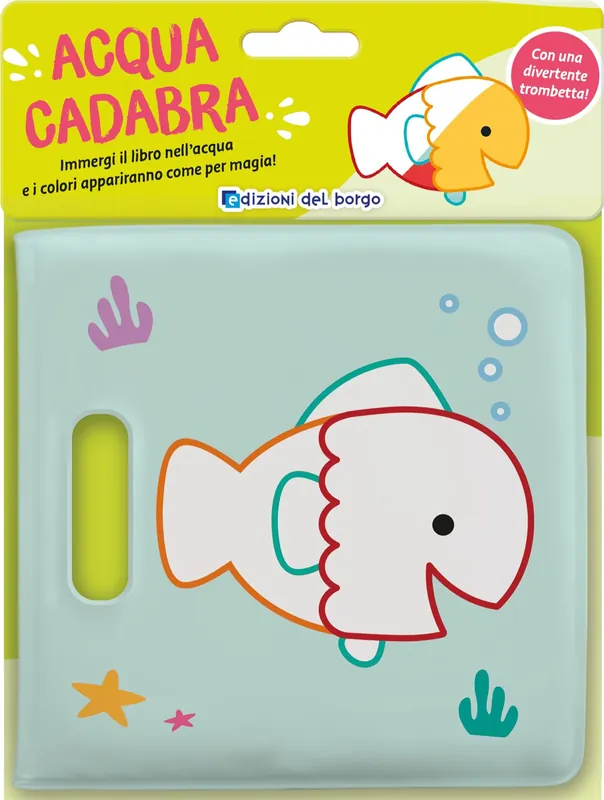 Pesce rosso Immergi il libro nell‘acqua e i colori appariranno come per magia! Popolare