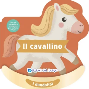 Ultime Pezzi Il cavallino Con un sonaglino integrato per cullare i sogni