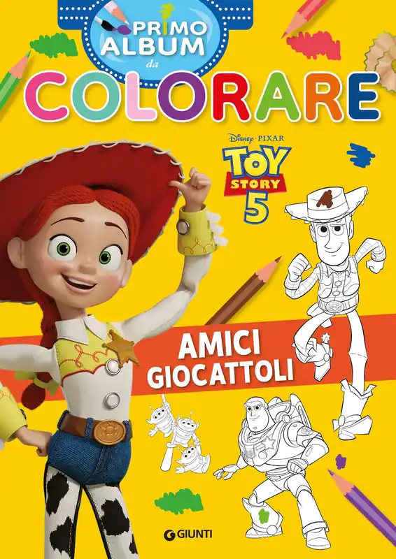 Professionale Toy Story 5 Amici giocattoli Primo album da colorare