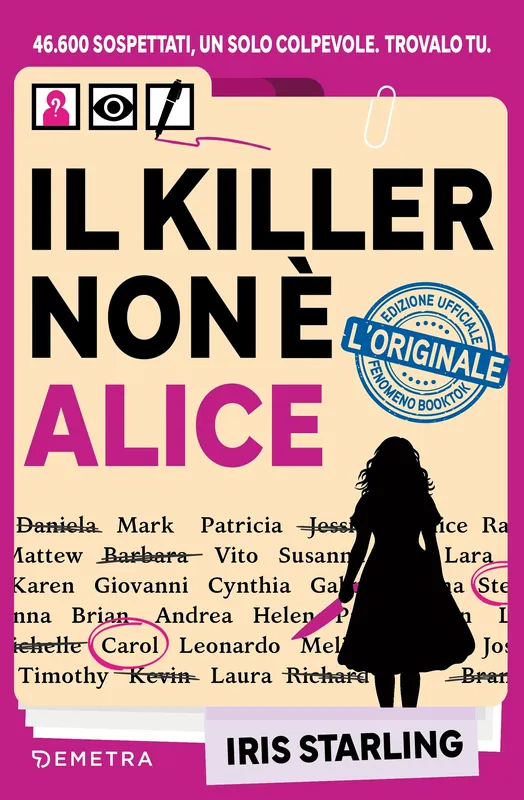 Occasione Imperdibile Il killer non è Alice