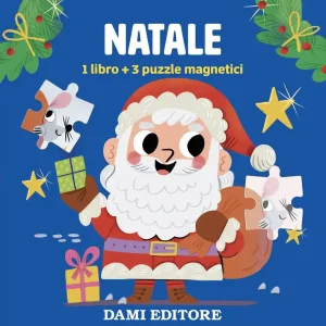 Soddisfatti O Rimborsati Natale 1 libro + 3 puzzle magnetici