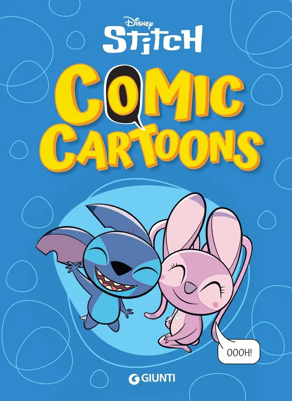 Stitch Comic Cartoons. Con Angel Professionale