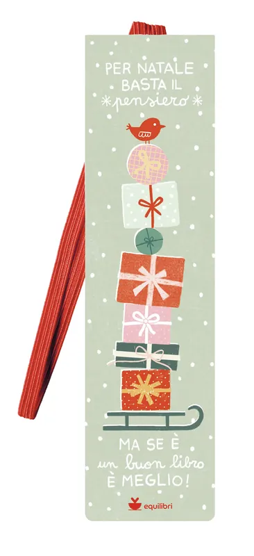 Natale - segnalibro Slitta Di Tendenza