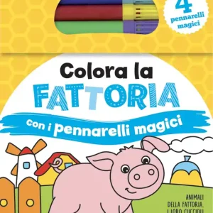 Colora la fattoria con i pennarelli magici Occasione Imperdibile