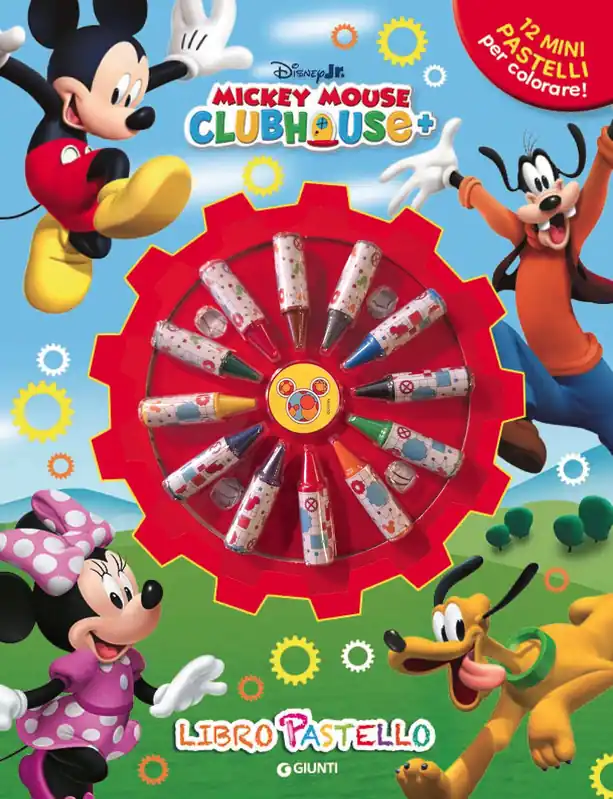 Mickey Mouse Clubhouse Libro Pastello 12 Mini pastelli per colorare! Affare