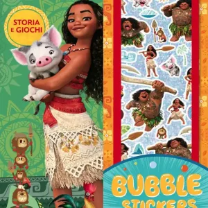 Soddisfatti O Rimborsati Oceania Bubble Stickers con tanti adesivi morbidosi Storia e giochi