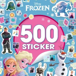Vendita Finale Disney Frozen 500 Sticker Tante attività con gli amici di Frozen