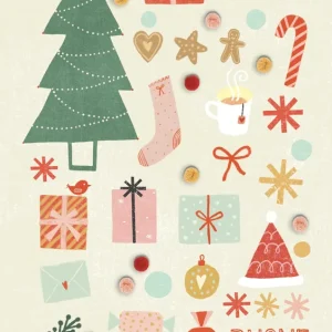 A Buon Prezzo Natale - biglietto Oggetti
